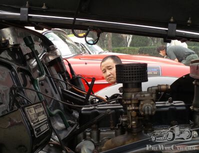 Classic rally prep in Beijing