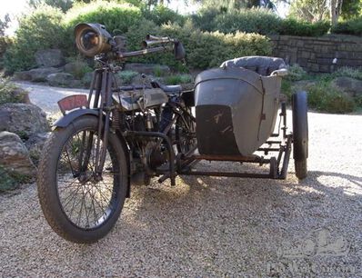 Back shed bike to rich and famous Packards