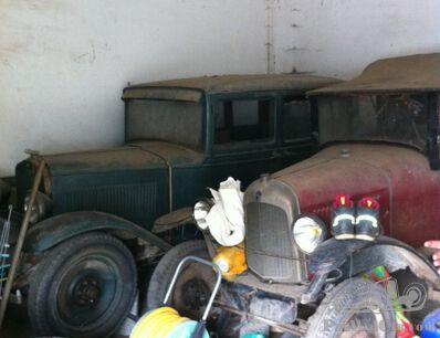 Three twenties beauties found in chateau.