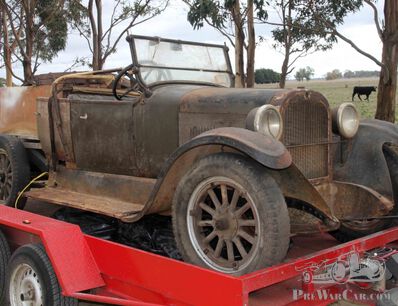 My 1925 Dodge named 