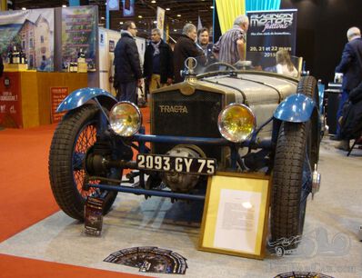 Somewhat hidden at Retromobile: Tracta 1928
