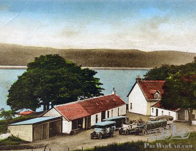 A Strachur Loch Fyne tourist cars Mystery