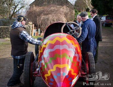 Roaring Easter Egg