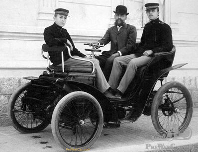 The first car in Romania was a ...? (UPDATE: 1901 Braun voiturette)