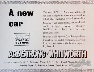 About Quiz #400: Armstrong-Whitworth