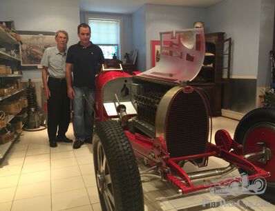 Buying a Bugatti by the kilo...