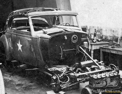 ex army Monday Mystery (UPDATE: 1937/39 Wanderer W23 by Gläser or Mercedes 230?)