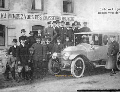 A hunting Métallurgique (UPD. 12CV,1910/1911, body by Vandenplas, CN236 (UK))