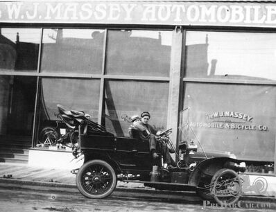 A Massey dealer Mystery car