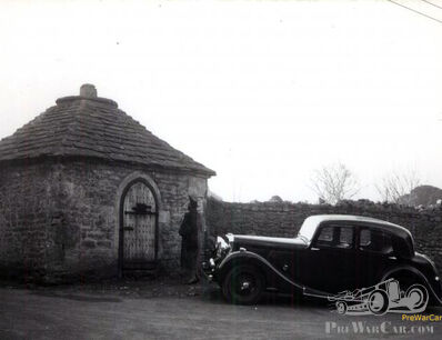 A fine Alvis 12/70... but... What? When? And who? (upd. Mells Somerset!)