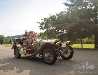The cars of Harold Coker at Hershey