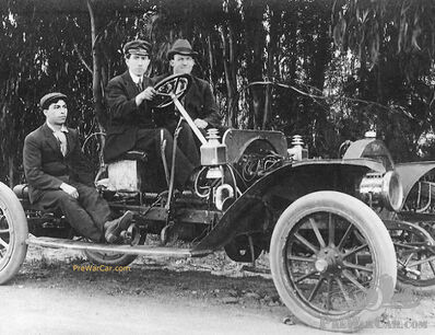 Mystery chassis on its way to San Jose? (update: 1910 Apperson!)