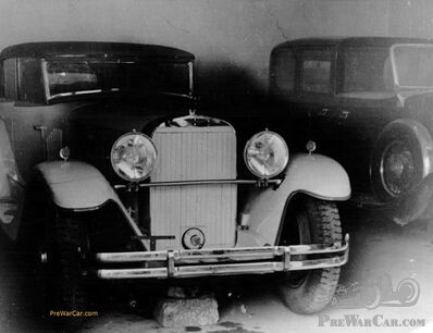 At the Shah's garage