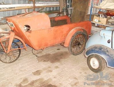 An Electric Three Wheeler Mystery (update: swedish Rex?)