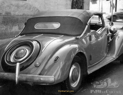 A 'Dodgy' Mercedes Convertible Saloon (upd. W143 or W136 Cabriolet A)