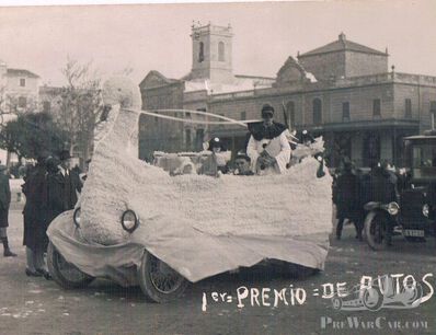The Spanish Swan Car from the Majorca Carnival