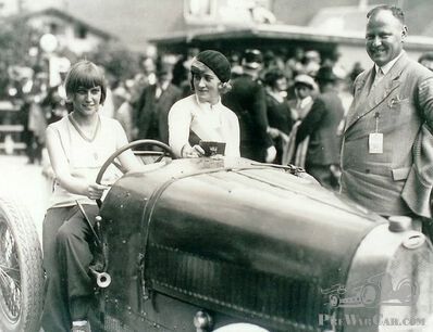 A beaten Bugatti Queen