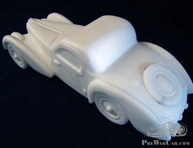 Sculpturer of Bugatti brakes: Eldon Guay