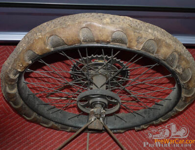 Retyred  tyre ( update: a Murrumbidgee re-tread ! )