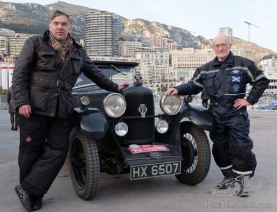 Monte Carlo or Bust on a prewar Riley Nine