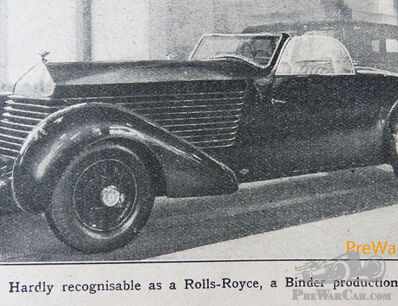 A Rolls Royce Binder Mystery