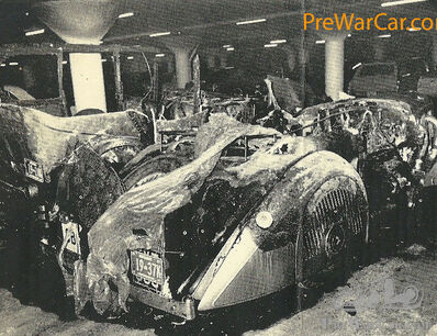 Rescued from the fire: Mercedes 540K Mayfair Roadster