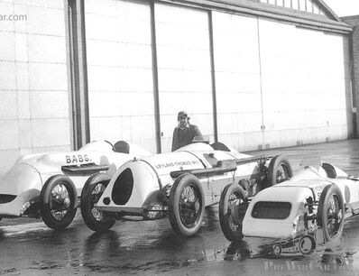 Mystery brakes on the Parry Thomas GP Car (update: Perrot ?)