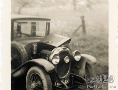 Abandoned mystery car in France in May 1940