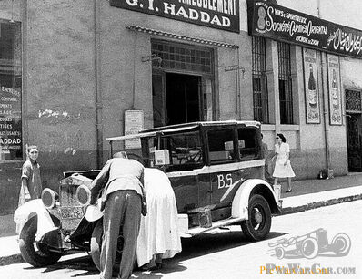 Taking a cab in the 30s....