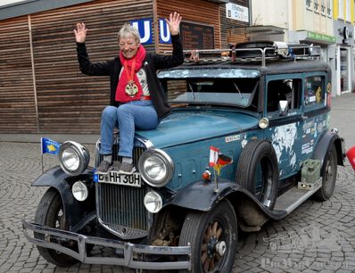 Almost home after 84.000 km in a 1930 Hudson