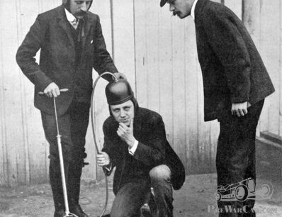 The birth of the helmet
