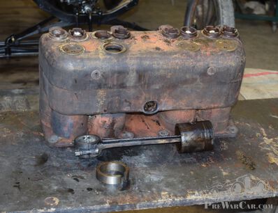 PreWar Workshop: Piston stuck in the block