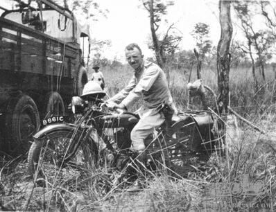 A trooper on its way in 1929