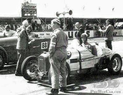 Edward P.  Zerė and his C6 Amilcars