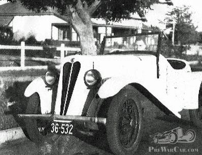 From the family album: white mystery sports car