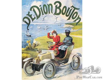 La Belle Otero, star of De Dion Bouton advertising!