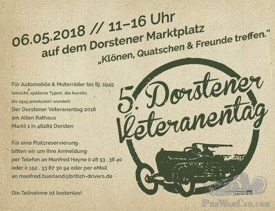 5. Dorstener Veteranentag 2018