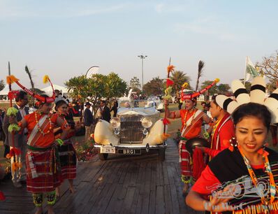 21 Gun Salute International Vintage Car Rally & Concours Show in New Delhi, India
