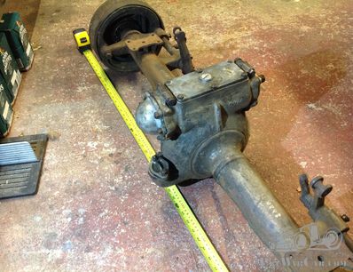 DBs Worm drive axle
