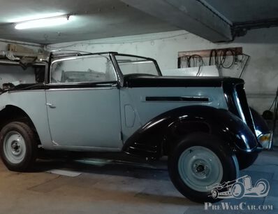 opel six cabriolet 1936