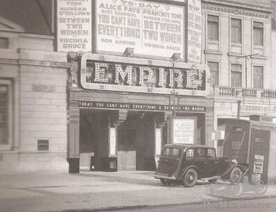 With your pre-war to the cinema back in 1938
