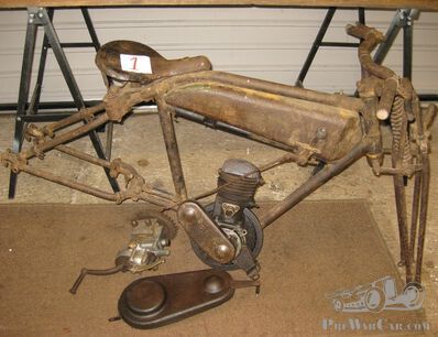 Any ideas of the make and year of this motorcycle?