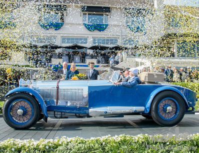 Perfectly polished for Pebble Beach