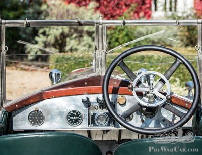 Be thankful that we can admire pre-war cars like this Vauxhall 30/98