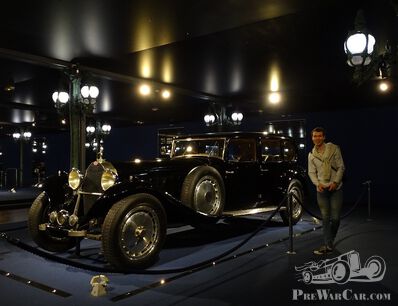 Three young PreWarCar Reporters visited Cité de l'Automobile in Mulhouse