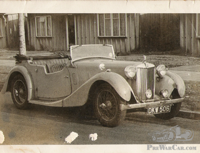 Who purchased the MG via Waterhouse and Son?