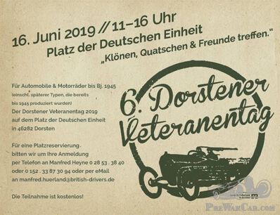 6. Dorstener Veteranentag 2019