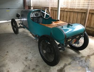An Amilcar C4 in the home stretch of restoration
