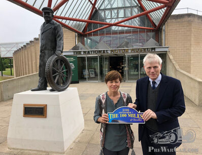 Lady Montagu will flag off the participants of The 100 Miles of Beaulieu 2019
