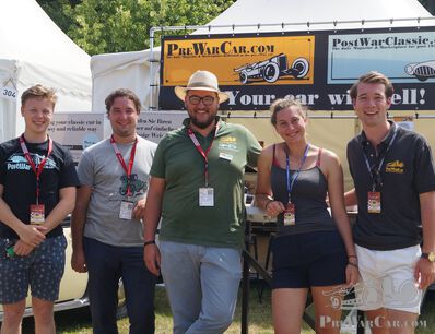 Three young classic car lovers went on an adventurous trip to Classic Days Schloss Dyck
